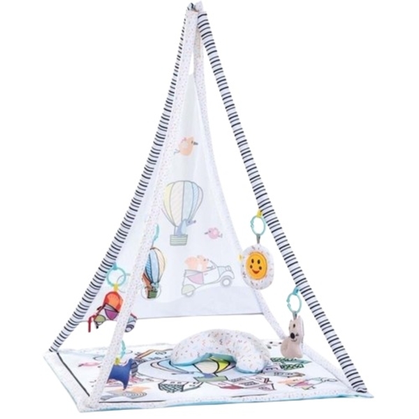 Багатофункціональний ігровий килимок Hauck 1st Tent White (76306-7) - Pampik