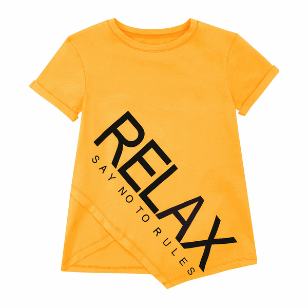 Футболка Ляля 3СК143 158 Жовтий Чорний (821023.1053796) - Pampik