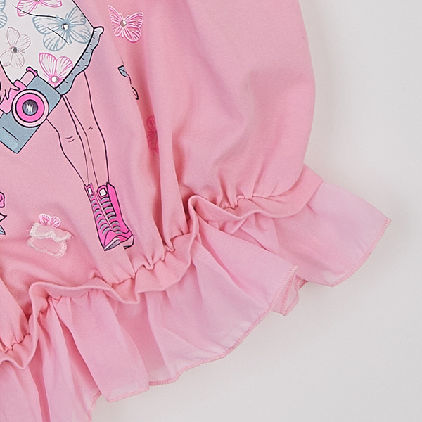 Топ Ляля 4А146; 4Б146; 4В146 122 Розовый (668507.515073) - Pampik - 4