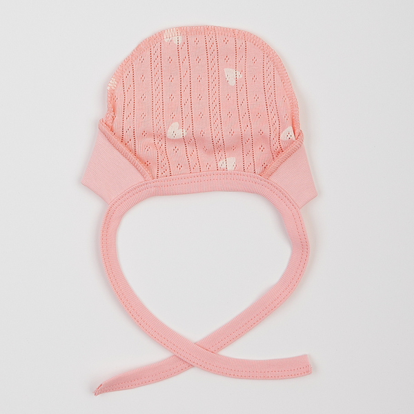 Чепчик Ляля 13АЖ004 41 Рожевий (1056450.517998) - Pampik - 3
