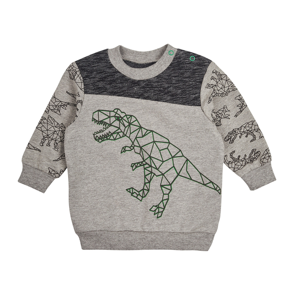 Кофточка Ляля 3ДВ010 80 Сірий Чорний (575683.509861) - Pampik