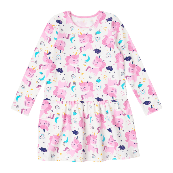 Сукня утеплена Ляля 15СН127 98 Молоко (850263.1206303) - Pampik