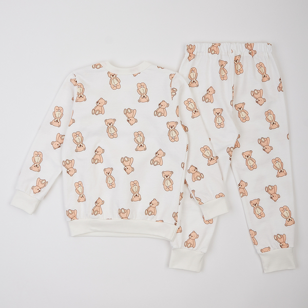 Піжама утеплена Ляля К3ФТ118 92 Молоко (1029656.8038013) - Pampik - 2