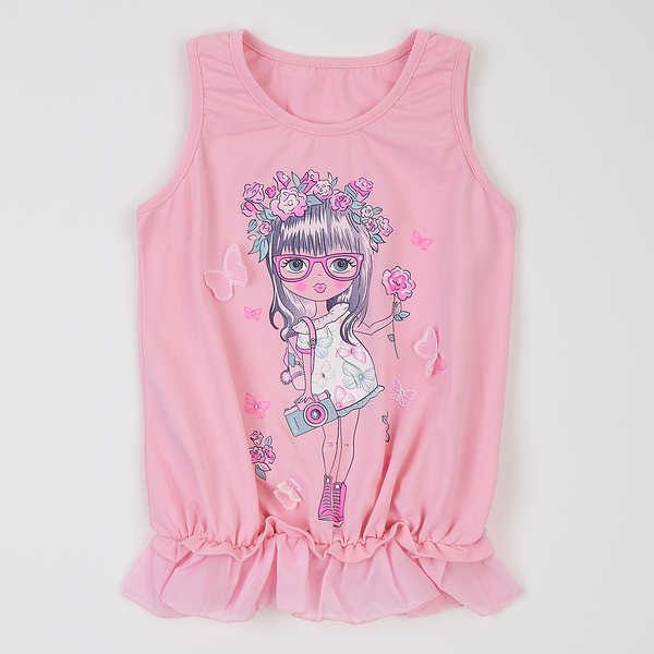 Топ Ляля 4А146; 4Б146; 4В146 146 Розовый (668511.515073) - Pampik