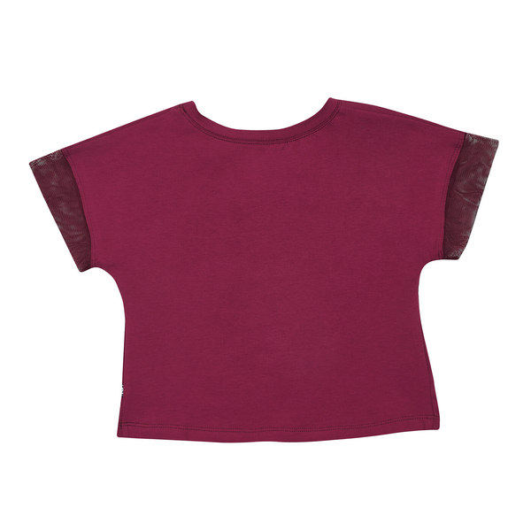 Футболка Ляля 3СК141 104 Бордовый (711051.1014073) - Pampik - 2