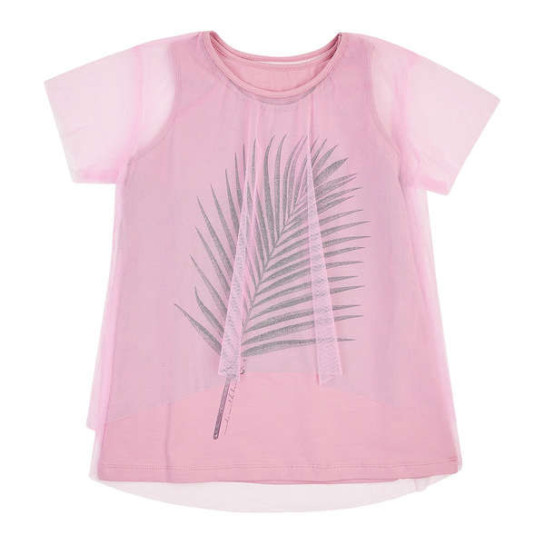 Футболка Ляля 3СК123 152 Розовый (989721.780023) - Pampik