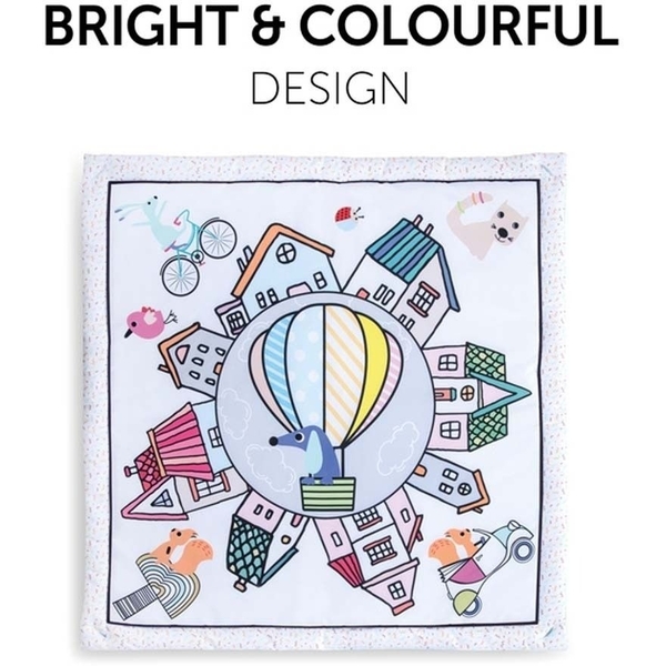 Багатофункціональний ігровий килимок Hauck 1st Tent White (76306-7) - Pampik - 7