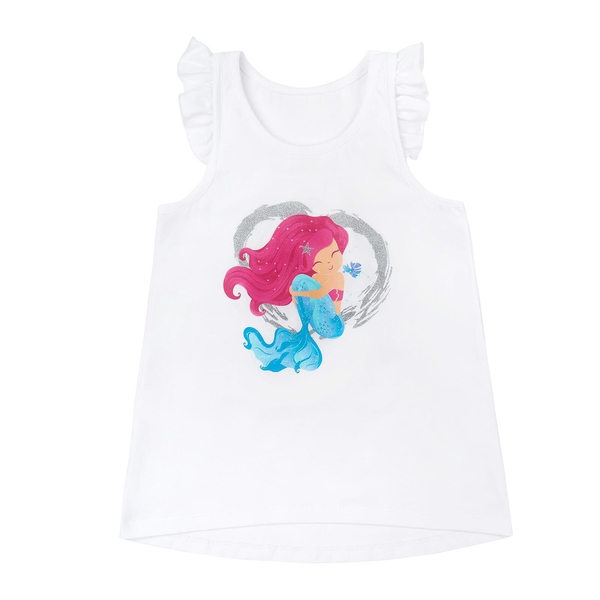 Футболка Ляля 4СК113 122 Белый (809279.1160922) - Pampik