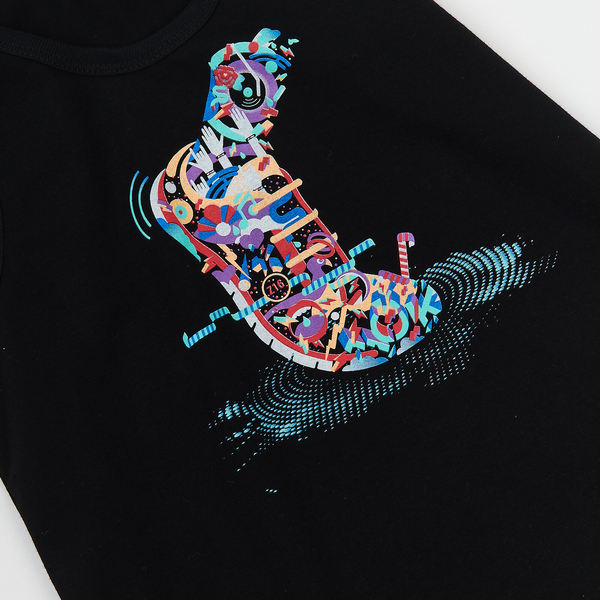 Футболка Ляля 4СК112 134 Черный (799970.1139877) - Pampik - 2