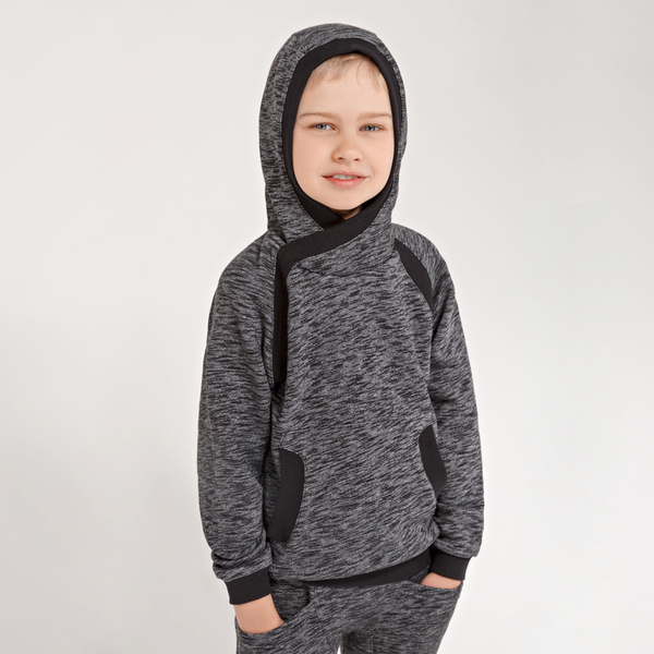 Худі Ляля 3ДВ110 110 Сірий (577379.511841) - Pampik - 3