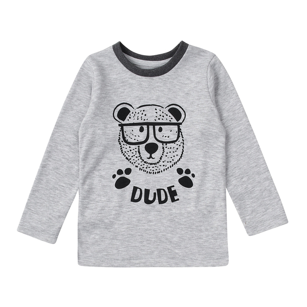 Лонгслів Ляля 3ІН156 122 Сірий (870123.1226612) - Pampik