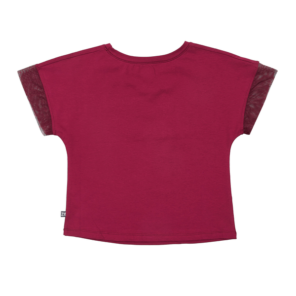 Футболка Ляля 3СК141 146 Бордовый (711084.1014077) - Pampik - 2