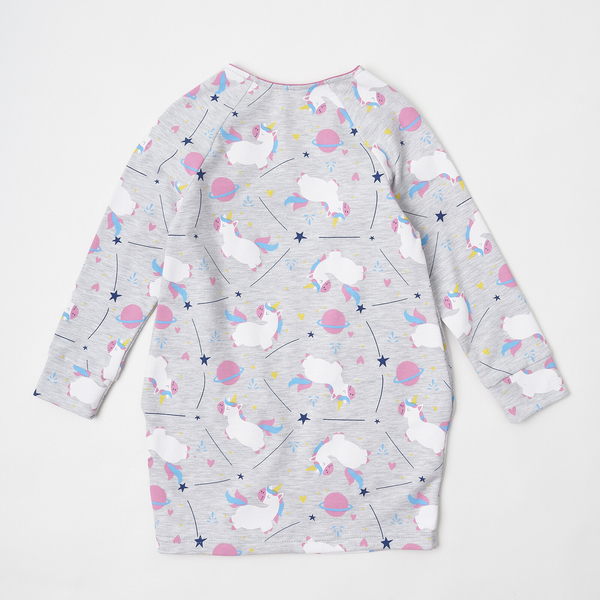 Сукня утеплена Ляля 15СН128 92 Сірий (850268.1206311) - Pampik - 3