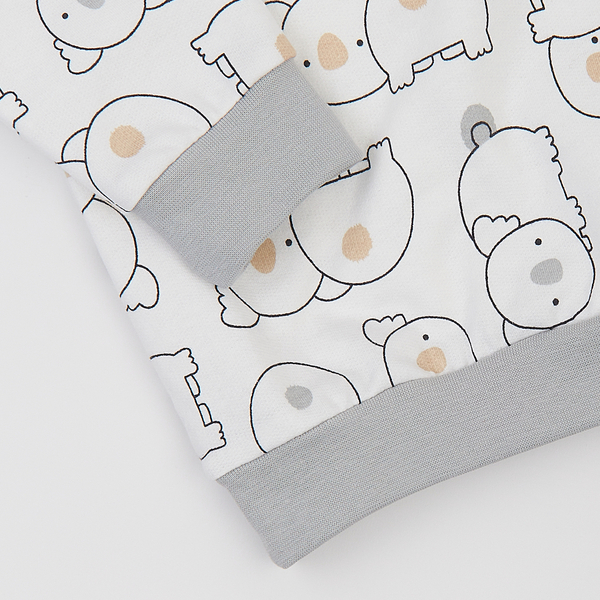 Піжама утеплена Ляля К3ФТ118 110 Молоко (1029655.8038012) - Pampik - 5