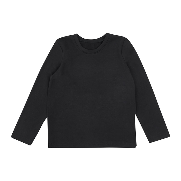 Лонгслів Ляля 3СН135 128 Чорний (673528.935411) - Pampik