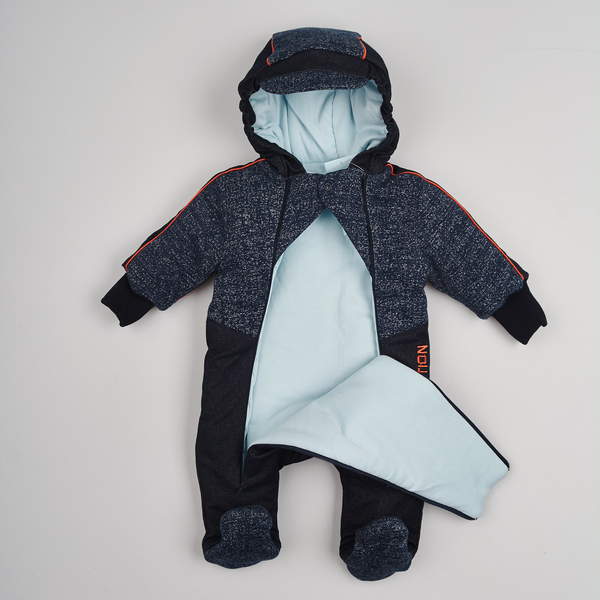 Комбінезон утеплений Ляля 8ДВ032 62 Синий (578318.513771) - Pampik - 3