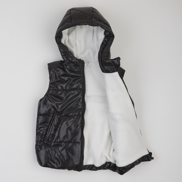 Жилет теплий Ляля 4ПЛ116 146 Чорний (1021794.1336023) - Pampik - 4