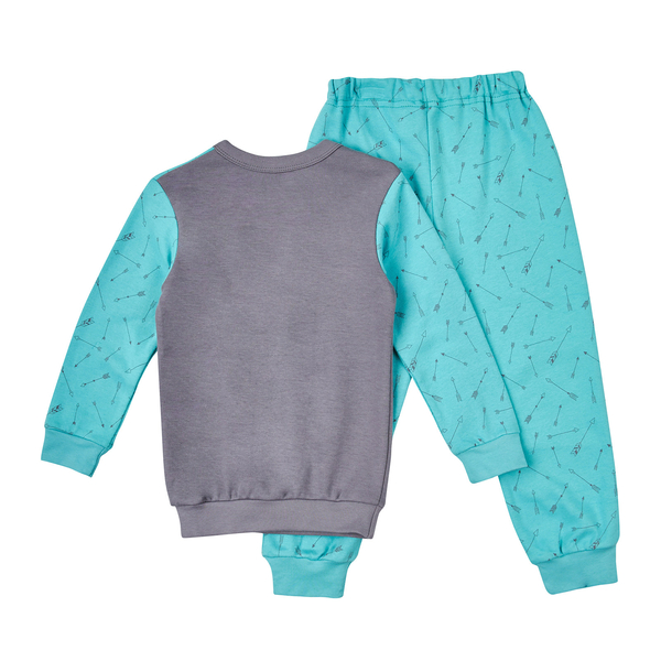 Піжама Ляля К3ІН108 92 Серый Голубой (559654.490271) - Pampik - 2