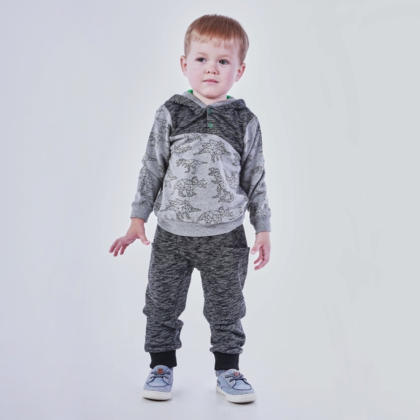 Худі Ляля 3ДВ011 80 Сірий (575693.509871) - Pampik - 5