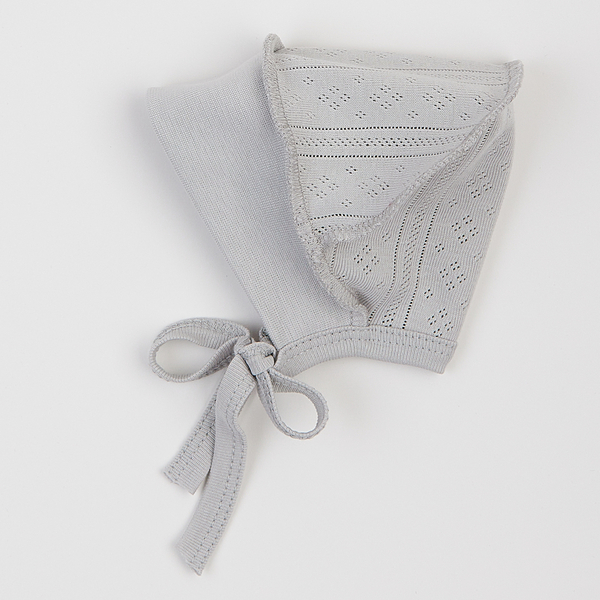 Чепчик Ляля 13АЖ004 39 Сірий (1056452.5179911) - Pampik