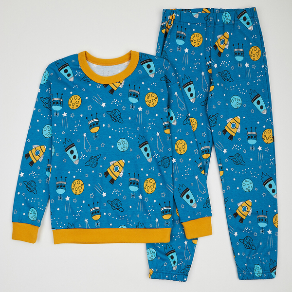 Піжама Ляля К3ІН126 128 Синий (992569.9728514) - Pampik