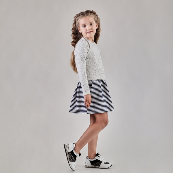 Сукня Ляля 15ДВ103 86 Сірий (558880.489511) - Pampik