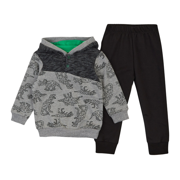 Спортивний костюм Ляля К3ДВ011 80 Сірий (1053217.1308721) - Pampik