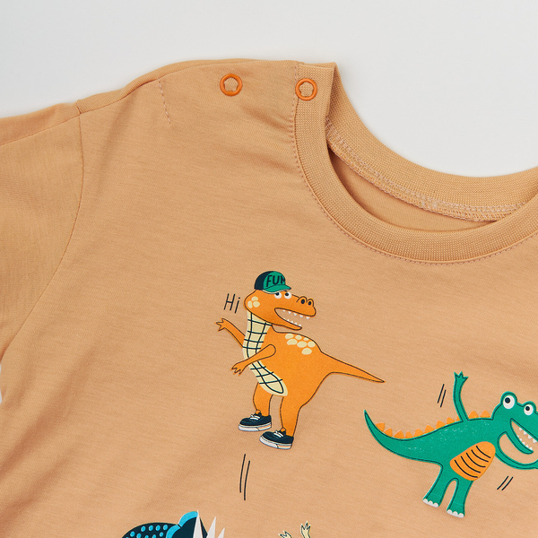 Футболка ясельна Ляля 3КЛ022 86 Желтый (794379.1135315) - Pampik - 4