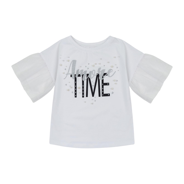 Футболка Ляля 3СК142 164 Белый (740392.1053803) - Pampik