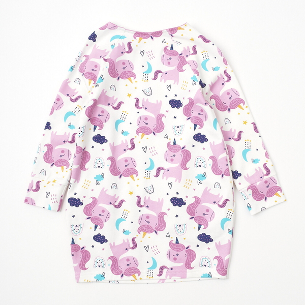 Сукня утеплена Ляля 15СН128 104 Молоко (852087.1206312) - Pampik - 2