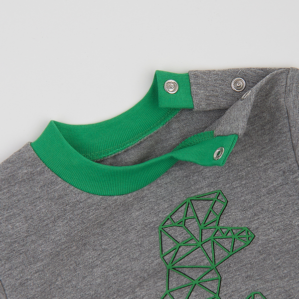 Спортивний костюм Ляля К3ДВ009 80 Сірий (1053221.1418771) - Pampik - 3