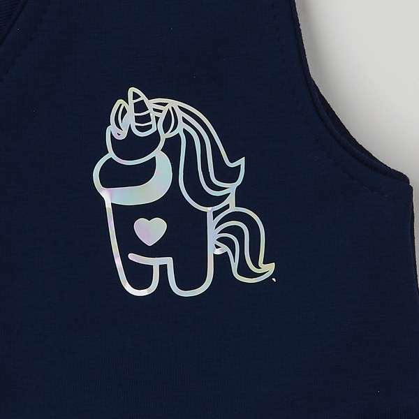 Сарафан Ляля 15ДВ121 110 Синий (826798.1127634) - Pampik - 3