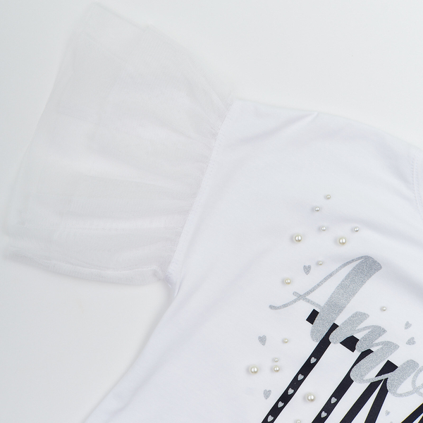 Футболка Ляля 3СК142 152 Белый (740391.1053803) - Pampik - 6