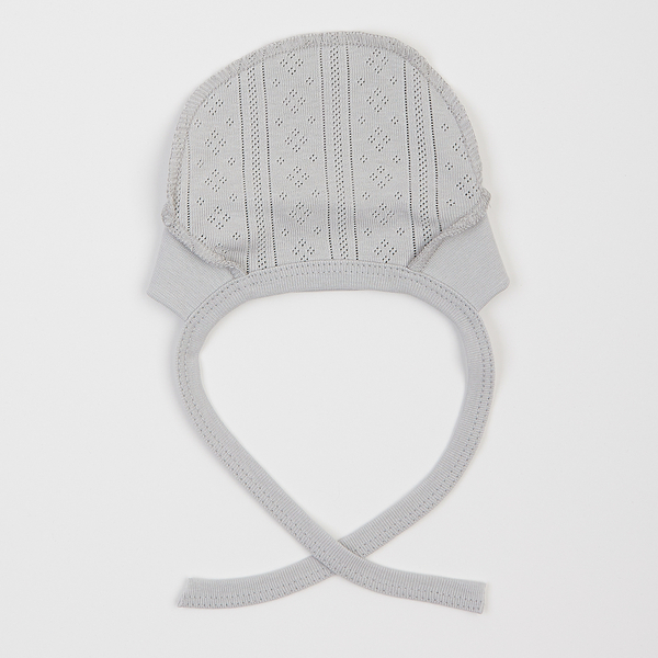 Чепчик Ляля 13АЖ004 39 Сірий (1056452.5179911) - Pampik - 3