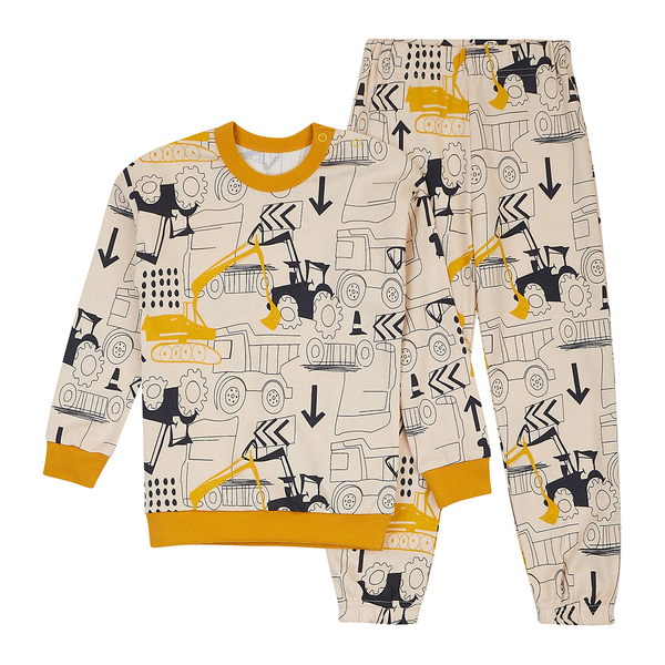 Піжама Ляля К3ІН126 110 Молоко (990306.972859) - Pampik