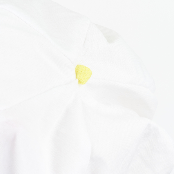 Шапочка Ляля 13А17 47 Белый Желтый (735779.514674) - Pampik - 3