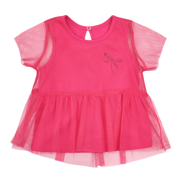 Футболка ясельна Ляля 3КЛ016 92 Бордовий (665576.720572) - Pampik