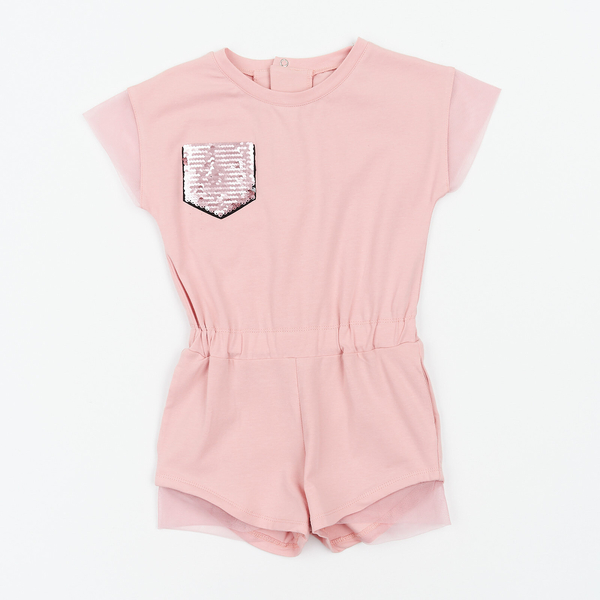 Ромпер Ляля 8СК100 98 Розовый (711188.1014153) - Pampik - 4