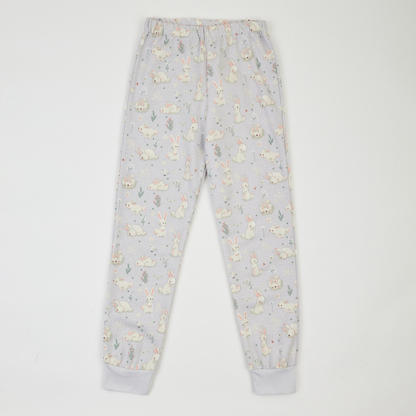 Піжама утеплена Ляля К3ФТ118 К3ФТ143 К3ФТ152 К3ФТ153 футер 86 Серый (963322.11844621) - Pampik - 3