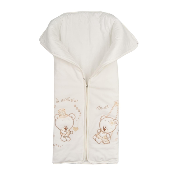 Плед Ляля 14ВЛ003 90*80 Молоко (822108.1179351) - Pampik