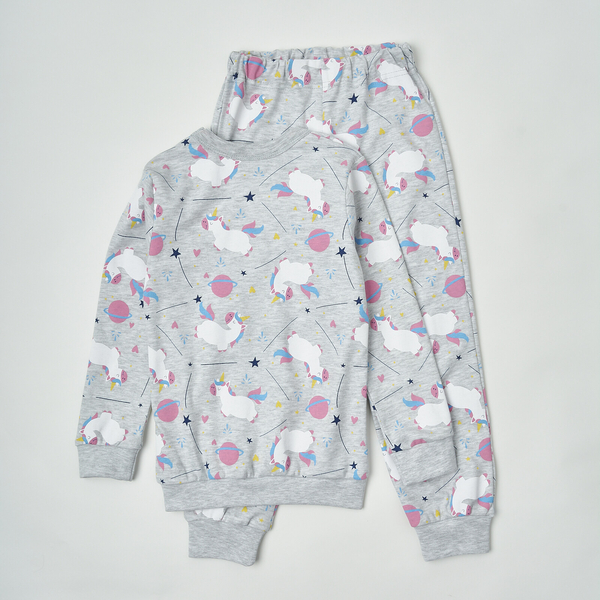 Піжама Ляля К3ІН150 К3ІН151 98 Серый (831584.1190621) - Pampik - 2