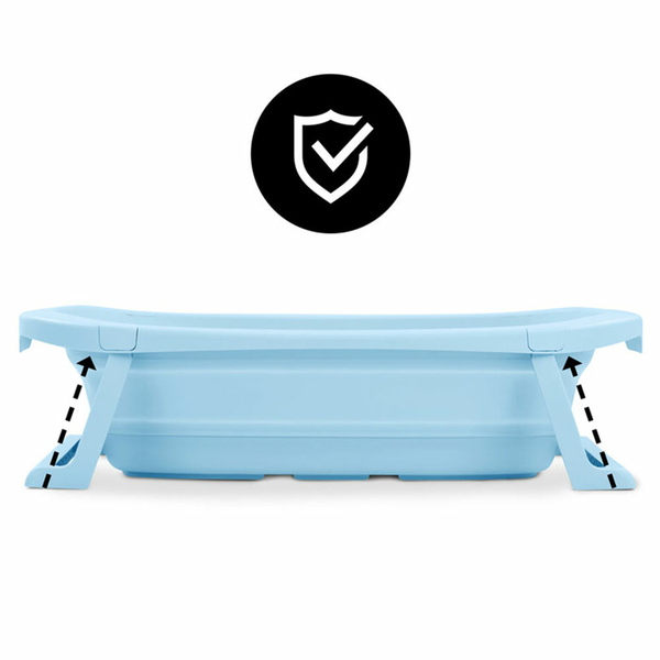 Розкладна ванна Hauck Wash N Fold M Light Blue (72702-7) - Pampik - 3