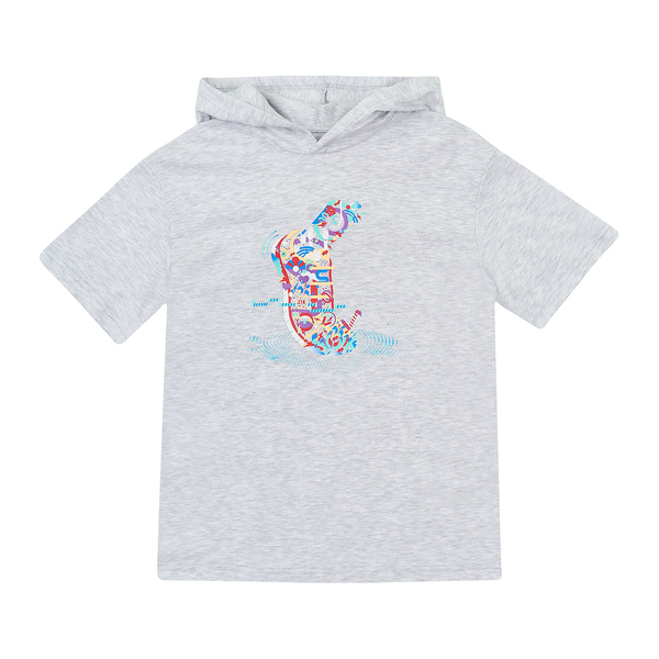 Футболка Ляля 3СК147 77% 134 Серый (803045.1153803) - Pampik