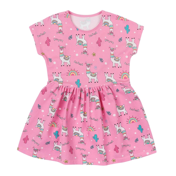 Плаття Ляля 15СК124 128 Рожевий (807299.1160972) - Pampik