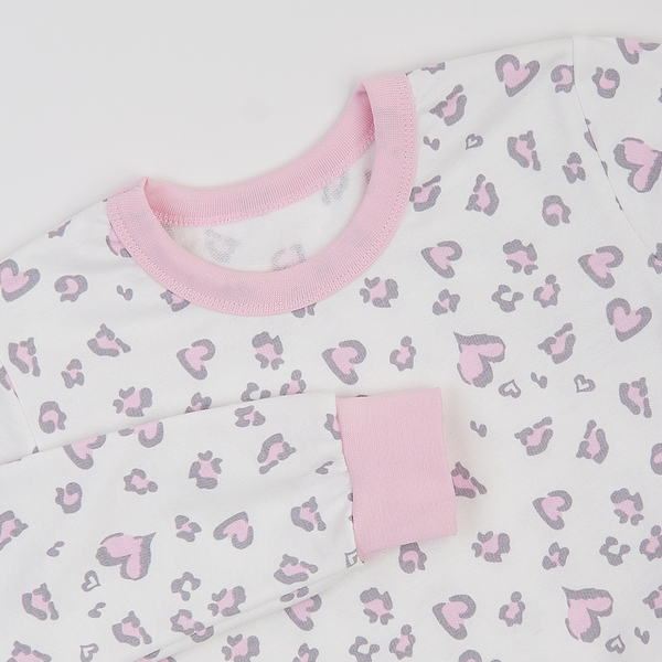 Піжама утеплена Ляля К3ФТ118 К3ФТ143 К3ФТ152 К3ФТ153 футер 134 Розовый (1027096.11844630) - Pampik - 6