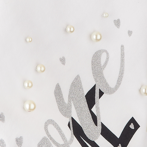 Футболка Ляля 3СК160 158 Белый (914387.1273722) - Pampik - 4