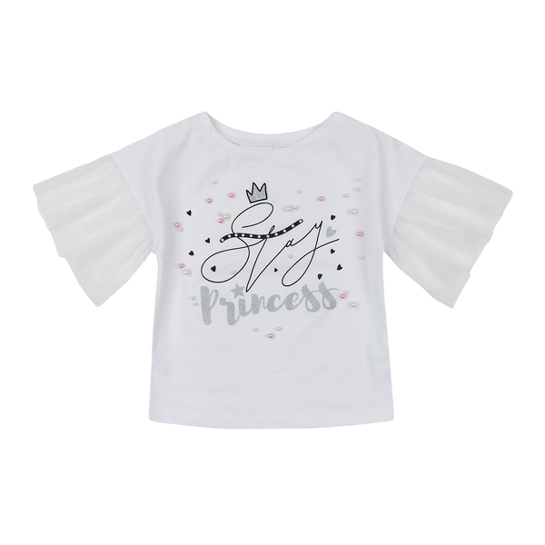 Футболка Ляля 3СК142 104 Белый (736733.1053802) - Pampik