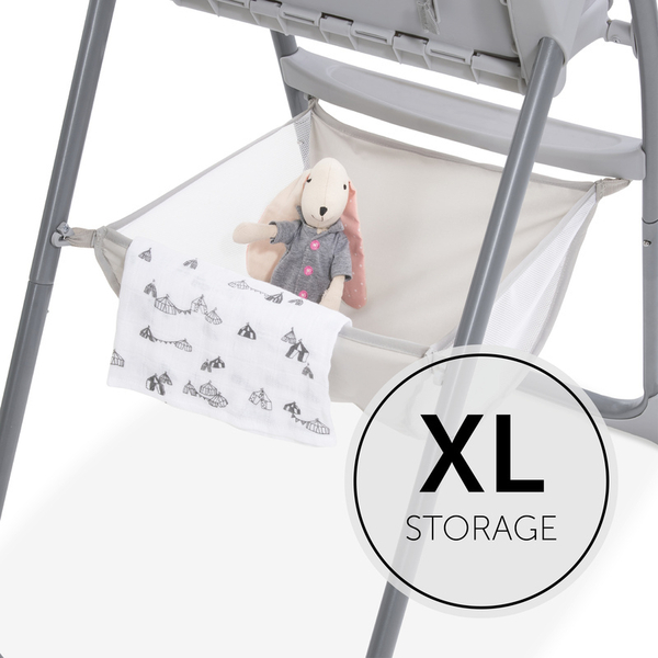 Стільчик для годування Hauck Sit N Fold Circles blue (64102-6) - Pampik - 9