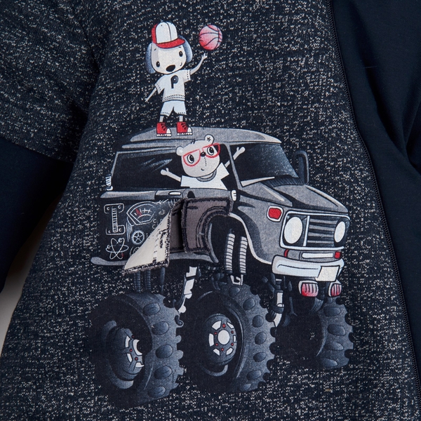 Комбінезон утеплений Ляля 8ДЖ021 62 Синий (575957.485763) - Pampik - 4