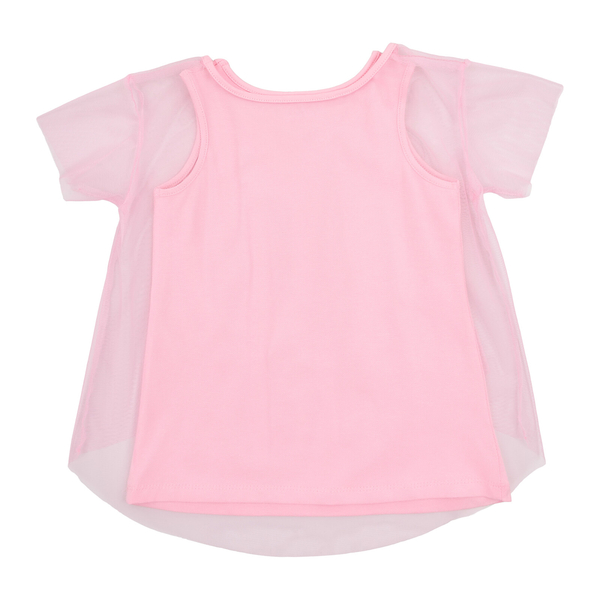 Футболка Ляля 3СК123 98 Розовый (626800.780022) - Pampik - 3